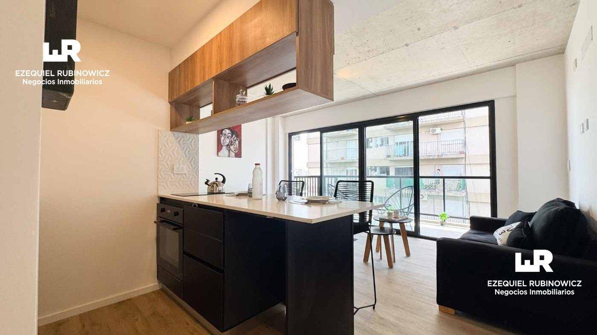 Venta Monoambiente a Estrenar con Balcón Terraza en Palermo