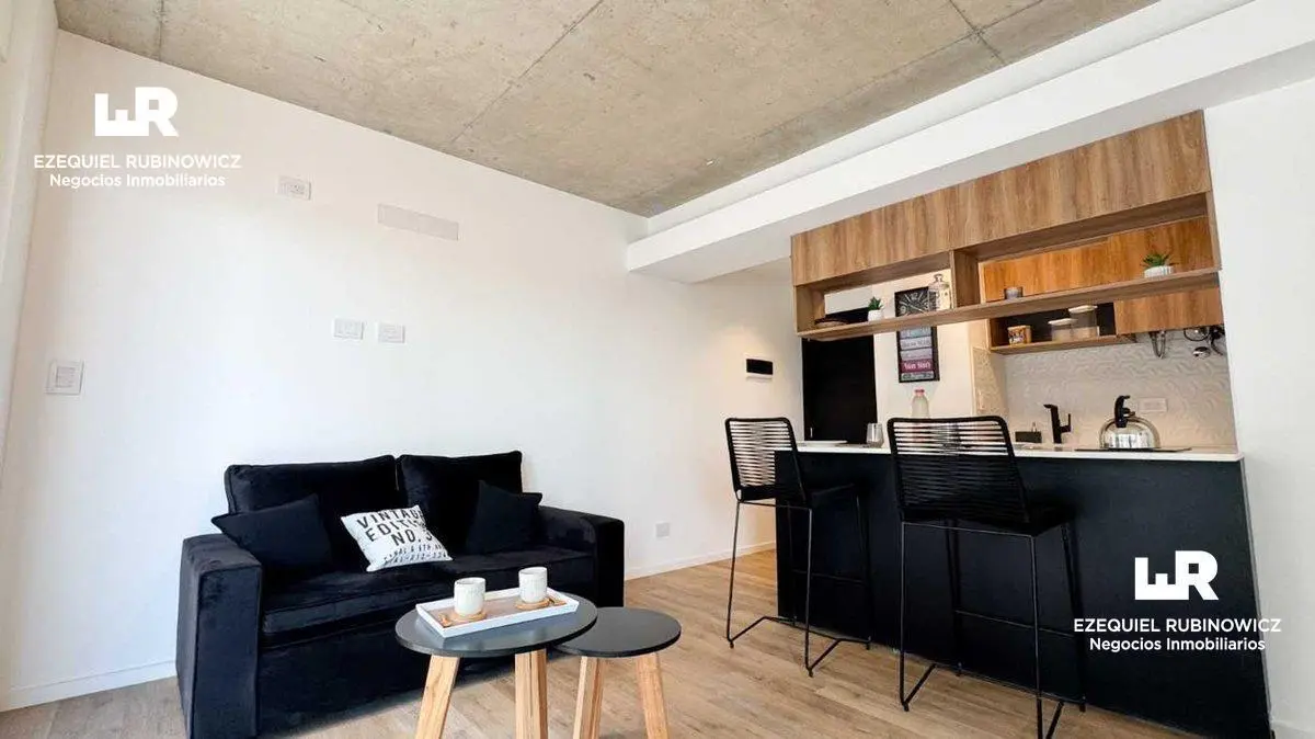 Venta Monoambiente a Estrenar con Balcón Terraza en Palermo 3