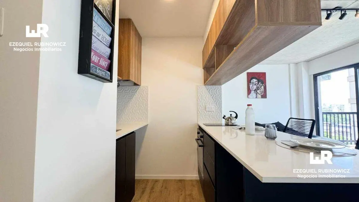 Venta Monoambiente a Estrenar con Balcón Terraza en Palermo 2