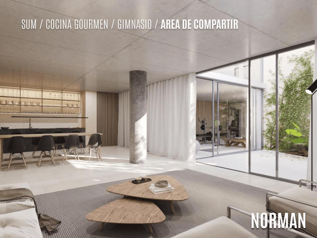 Foto de Venta 2 ambientes con escritorio, balcón con parrilla y amenities en, imagen 1