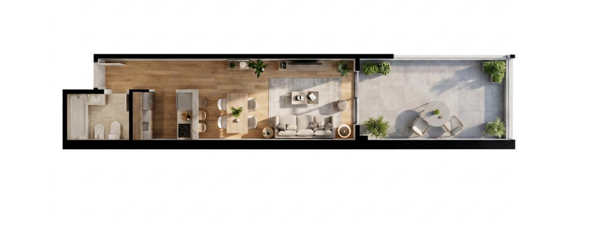 Foto de Venta | Monoambiente con patio y balcón | Apto profesional | Belgrano, imagen 1