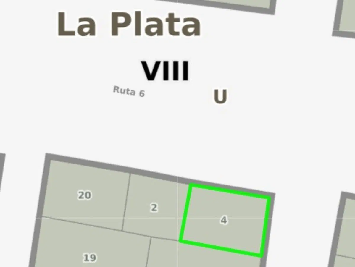 TERRENO RUTA 6, ETCHEVERRY, CUARTEL VII, LA PLATA 3