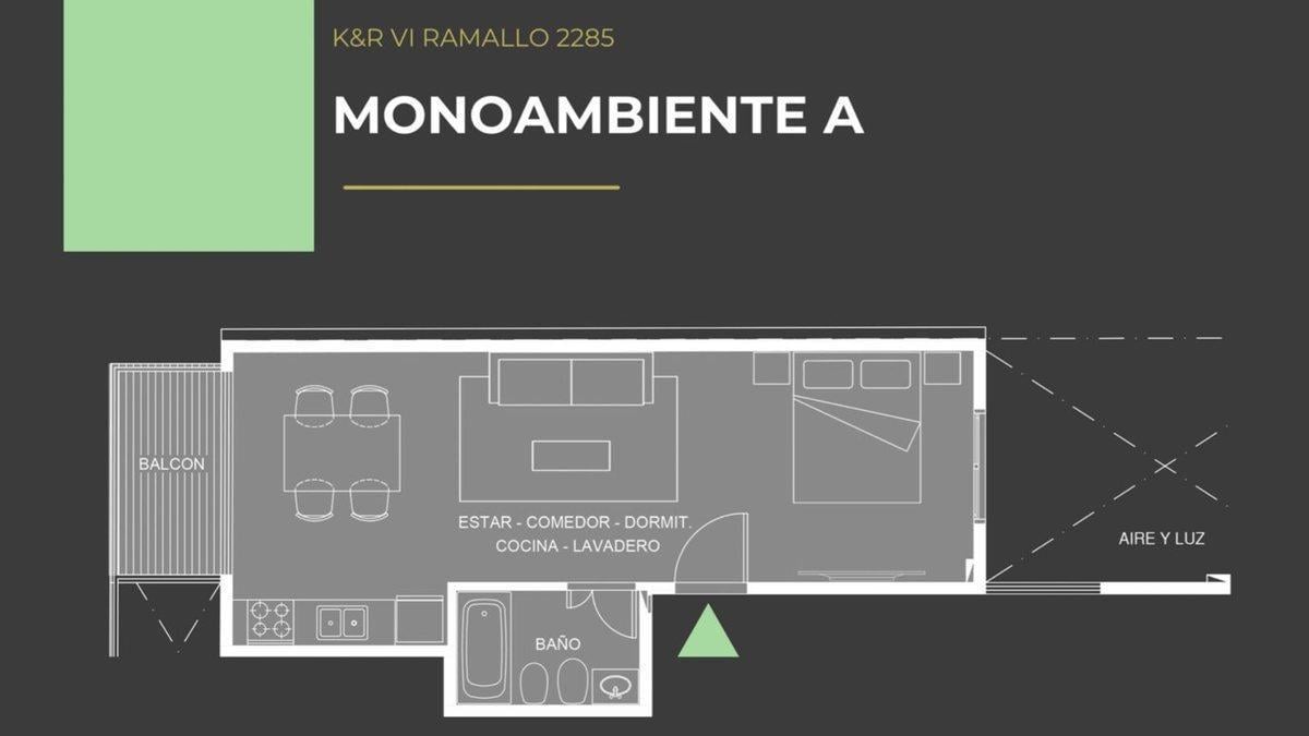 Foto de Venta Monoambiente con Balcón al Frente en Núñez, imagen 5