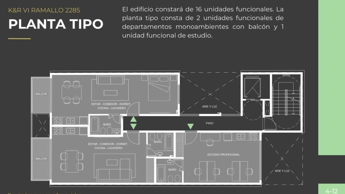 Foto de Venta Monoambiente con Balcón al Frente en Núñez, imagen 4