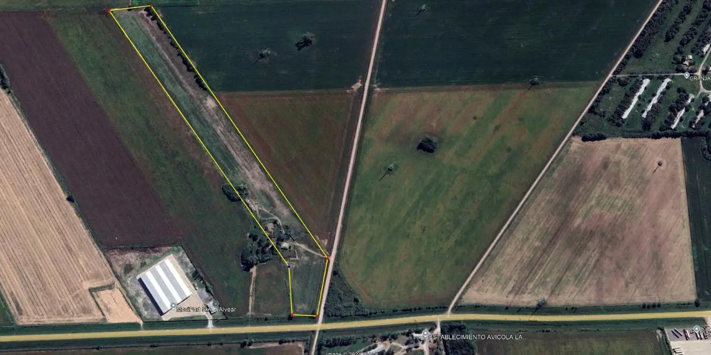 Terreno Industrial en Venta Sobre Ruta A012  Alvear Rosario 2