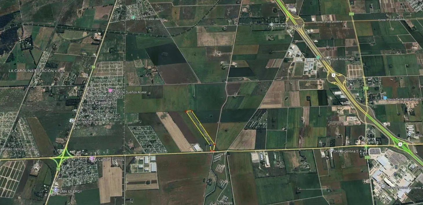 Terreno Industrial en Venta Sobre Ruta A012  Alvear Rosario 3