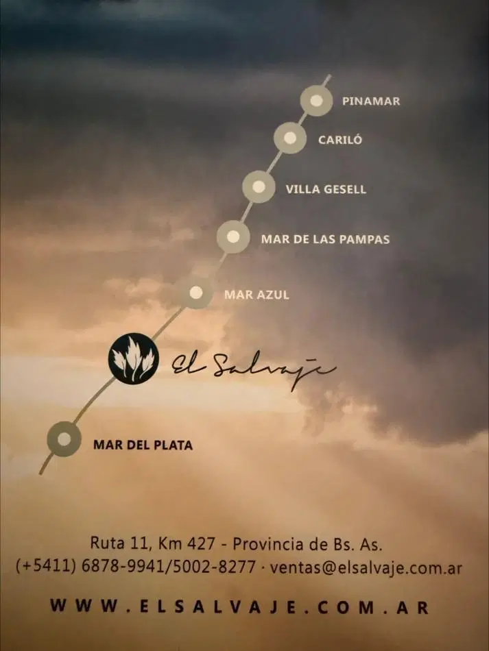 Venta de Lote en El Salvaje - Chacras Maritimas-Villa gesell 2