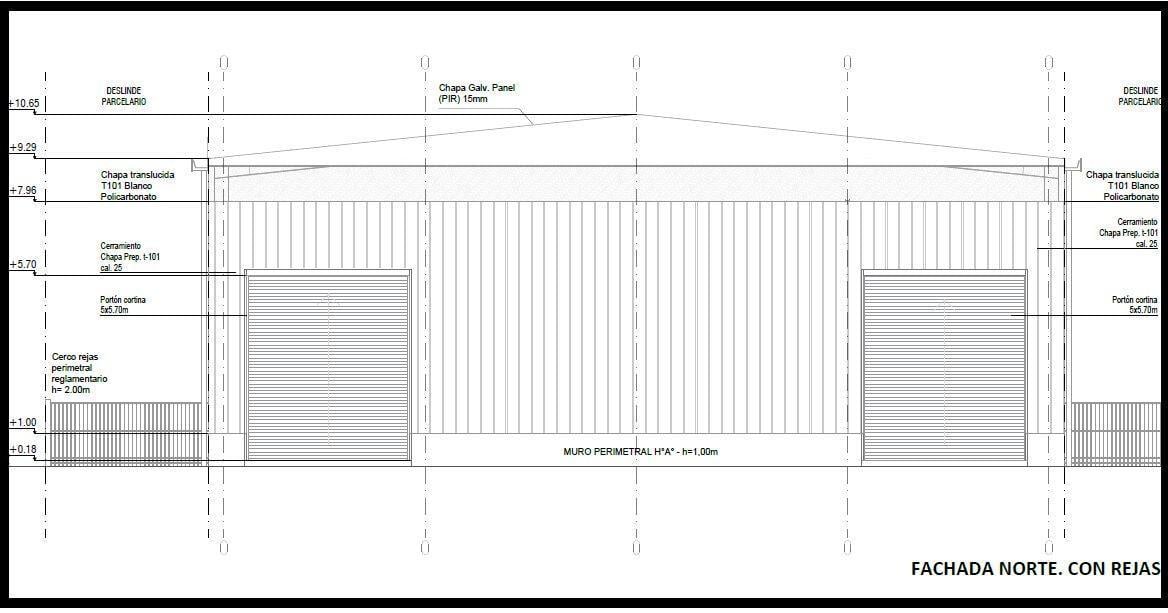 GALPON 2700 m2 CUBIERTOS en ALQUILER