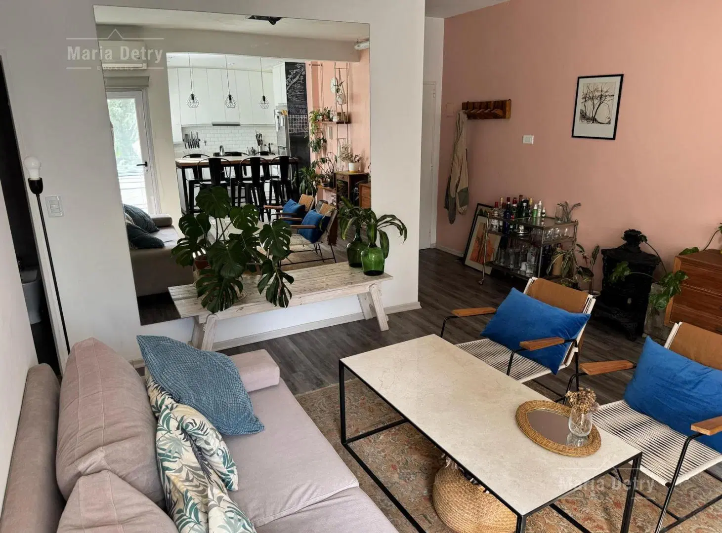 Alquiler Anual tres ambientes Amueblados con terraza privada 3