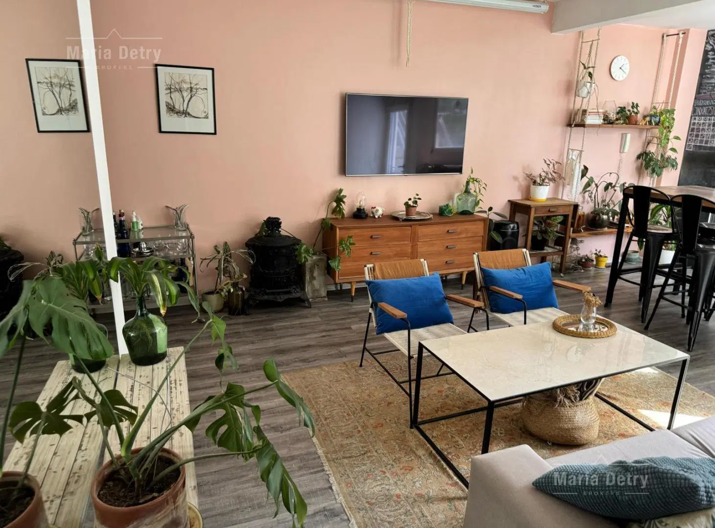 Alquiler Anual tres ambientes Amueblados con terraza privada 4