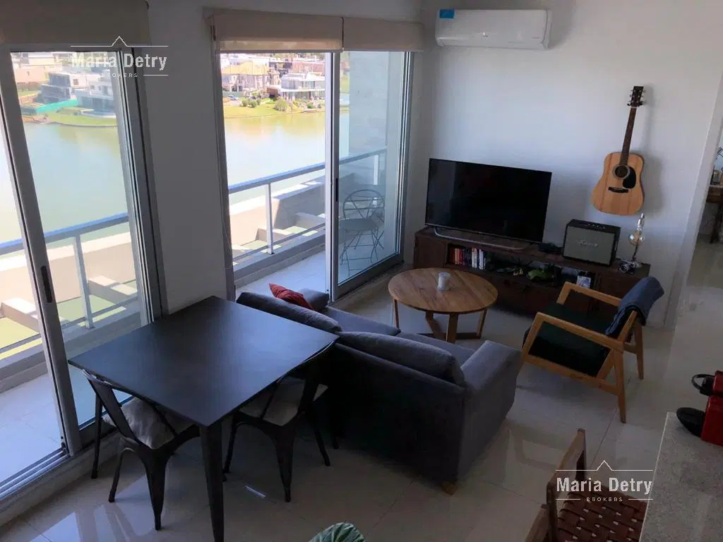 Venta Acqua Golf, Islas del Golf , Nordelta. 2 Ambientes Terraza de 60 m2 3