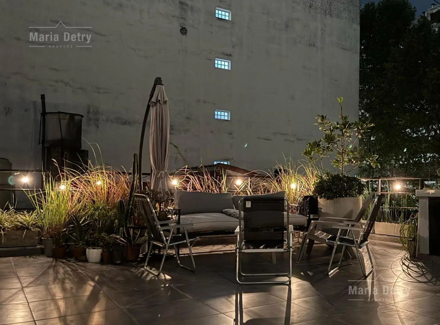 Alquiler Anual tres ambientes Amueblados con terraza privada 4
