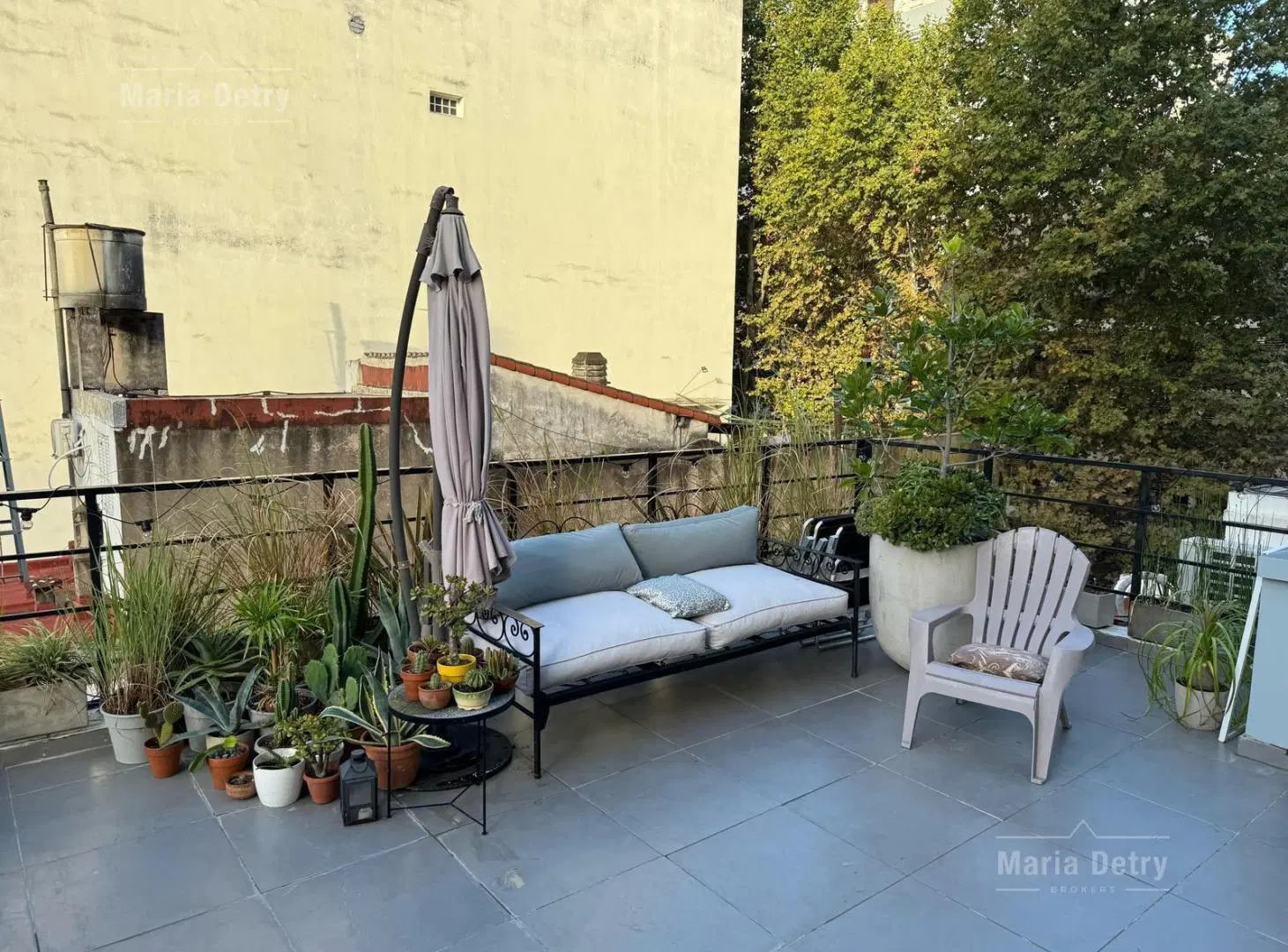 Alquiler Anual tres ambientes Amueblados con terraza privada 5