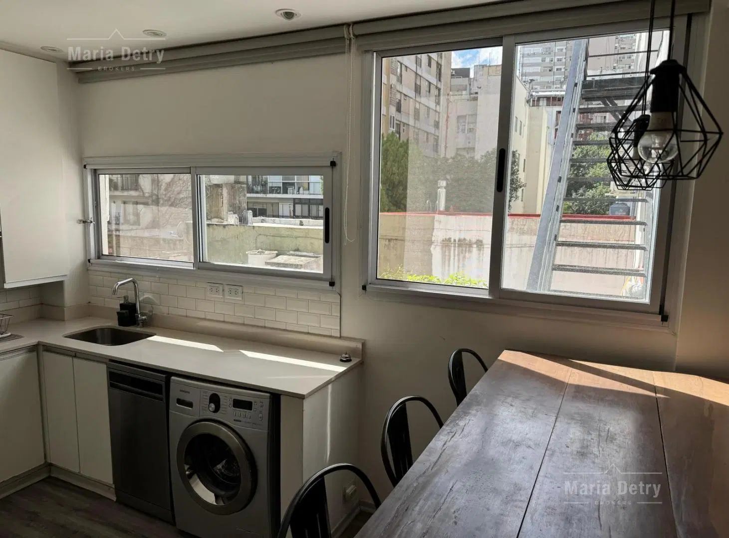 Alquiler Anual tres ambientes Amueblados con terraza privada 4