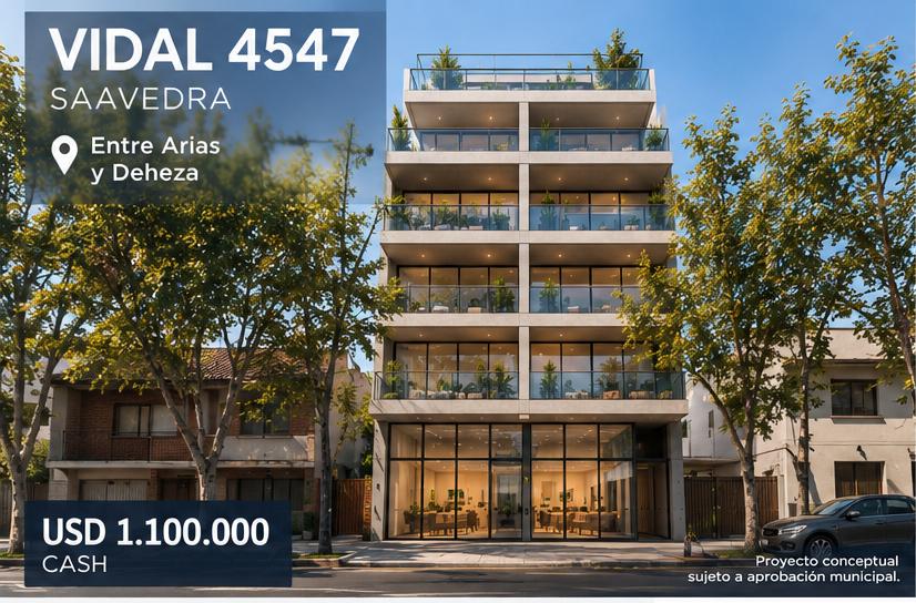 Foto de Terreno doble frente en Saavedra | 1.566m² vendibles estimados | USAM, imagen 3