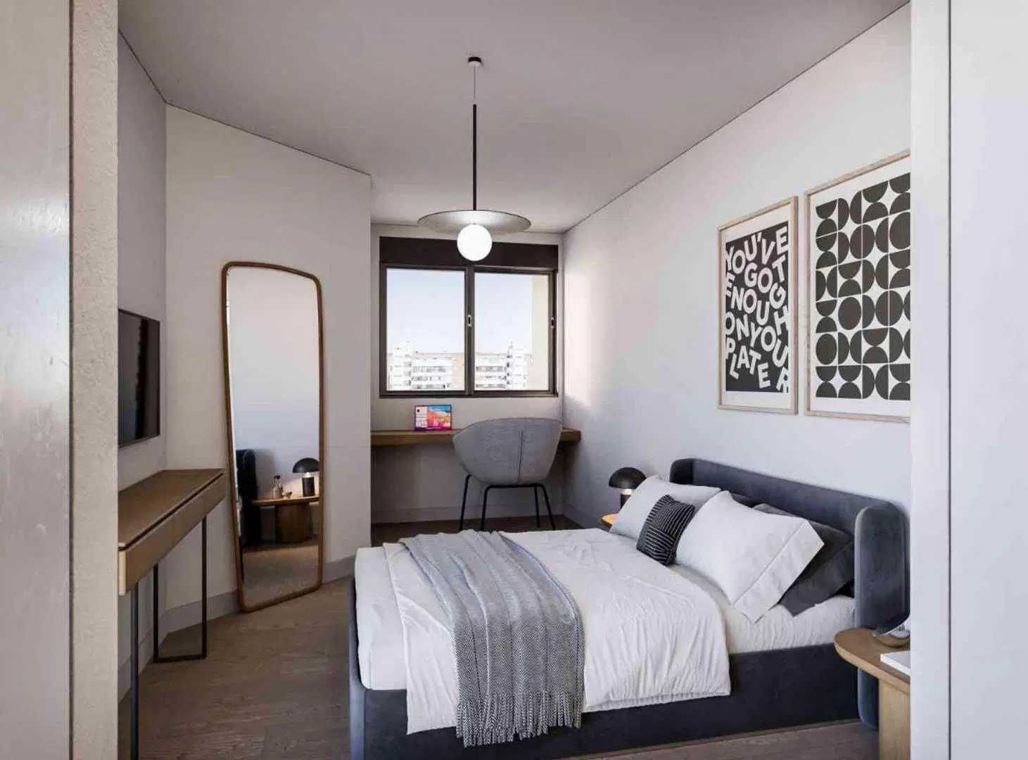VENTA APARTAMENTO 2DORM 2B 1 TOILET POCITOS POZO 2