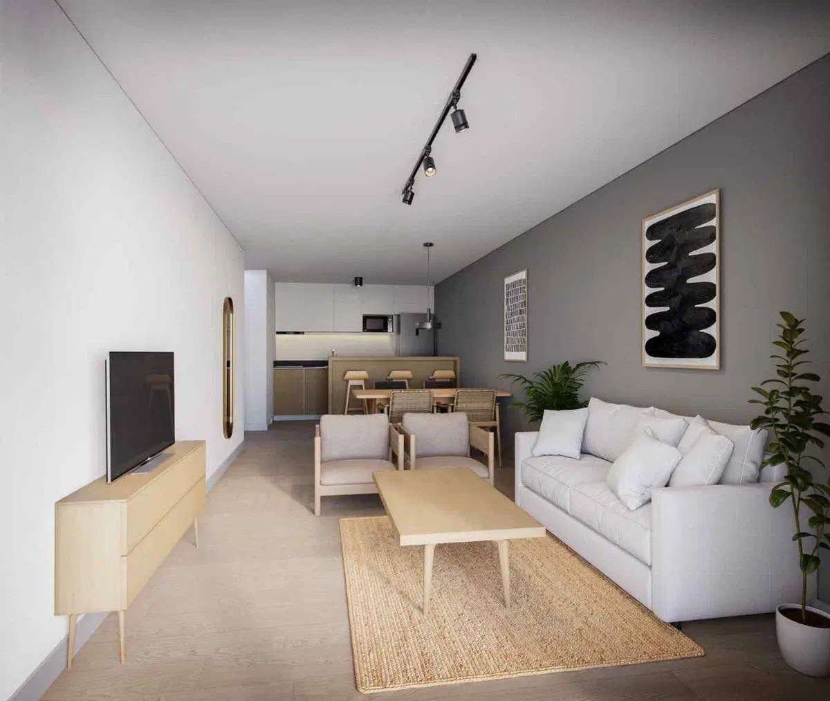 VENTA APARTAMENTO 1DORM 1BAÑO POCITOS POZO 2