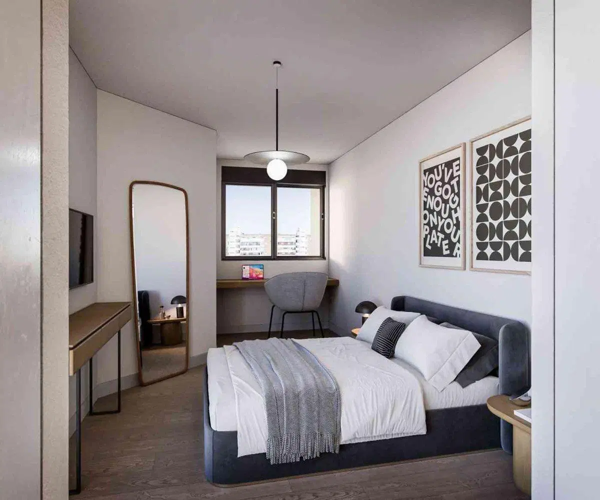 VENTA APARTAMENTO 1DORM 1BAÑO POCITOS POZO 3
