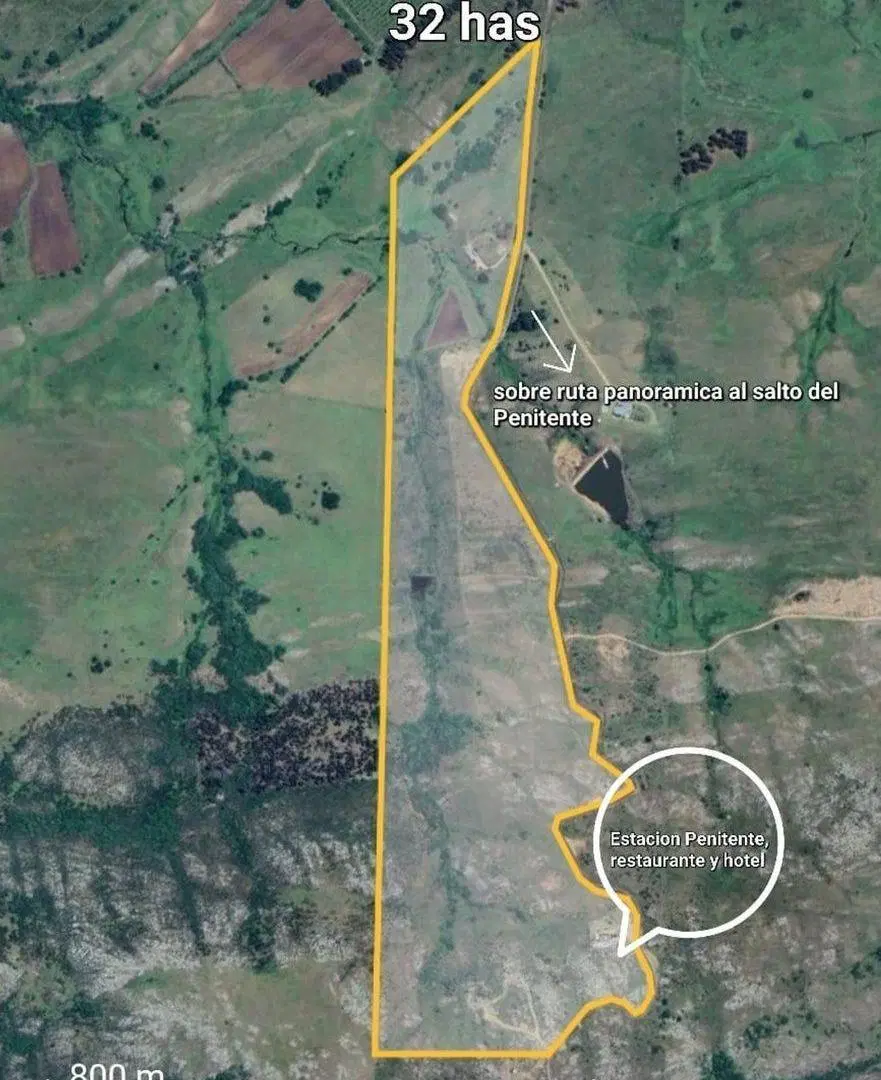 VENTA  EMPRENDIMIENTO TURISTICO CAMPO 32 HA. MINAS 4