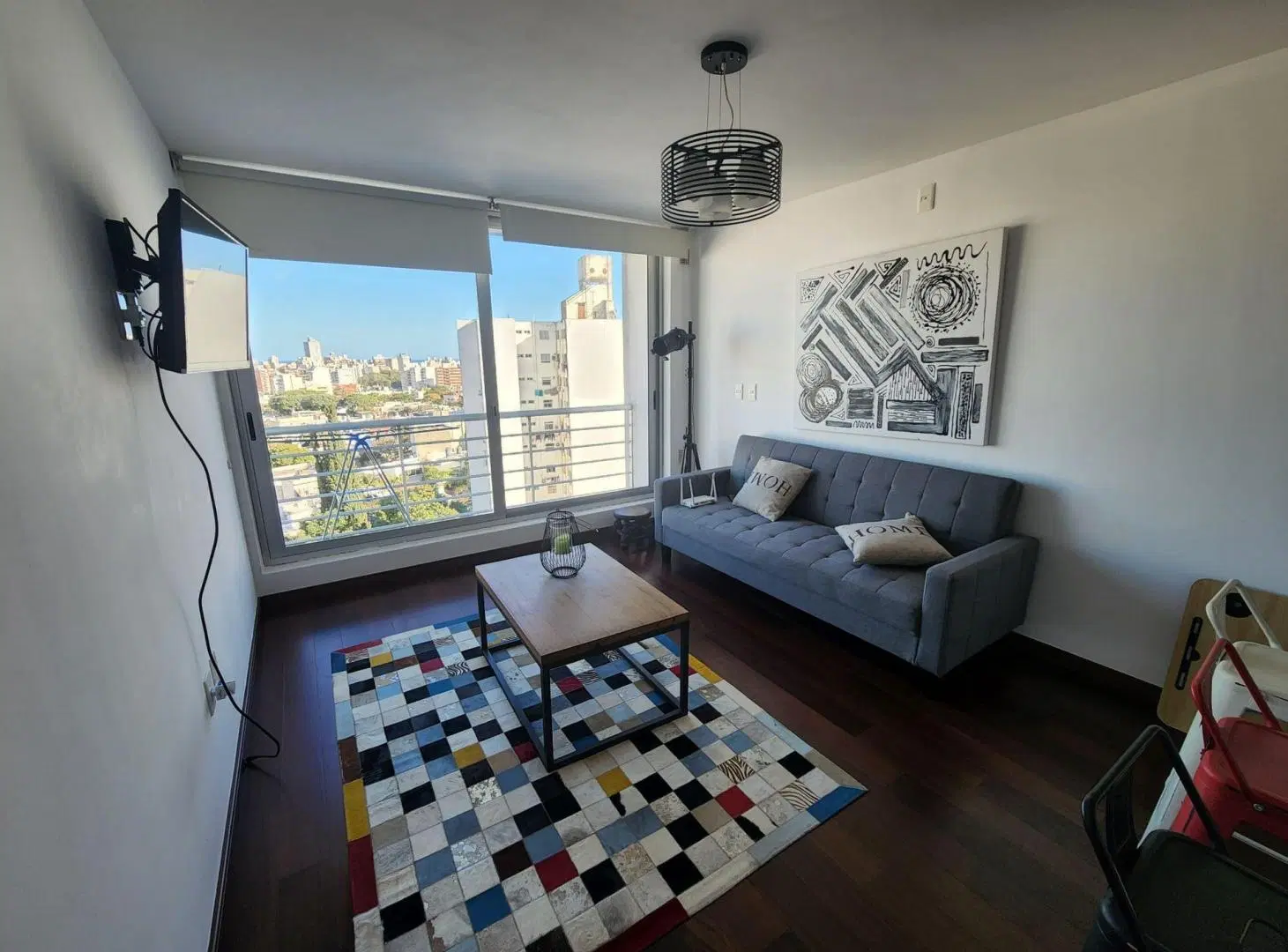 ALQUILER APARTAMENTO POCITOS CON MUEBLES, 1 DORMIT 4