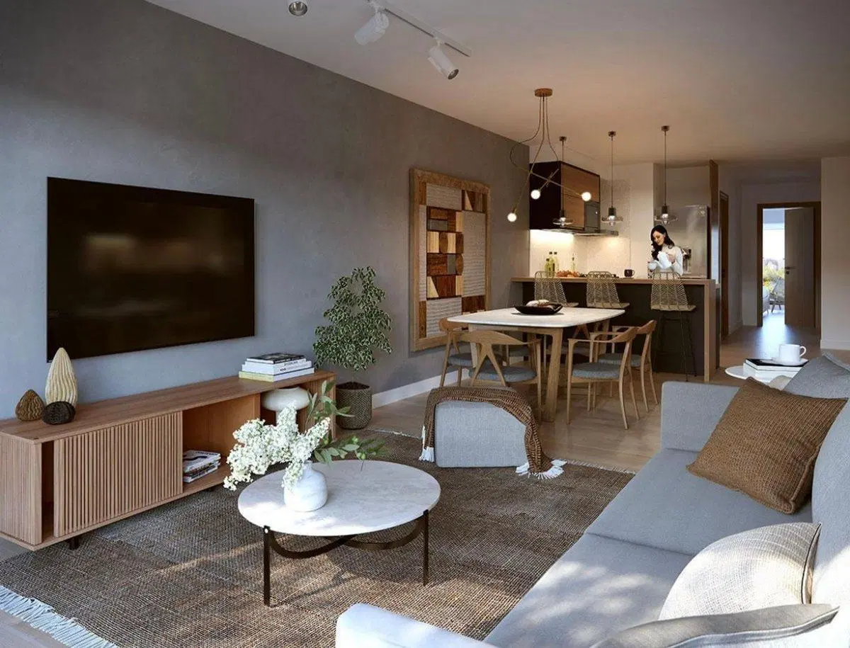 VENTA DEPTO 1 DORMITORIO PUNTA CARRETAS CON  PATIO 4