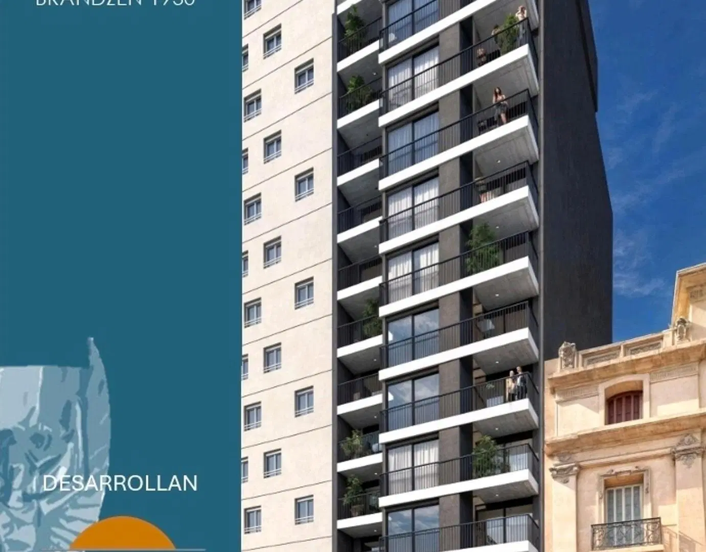 VENTA APARTAMENTO EN POZO EN CORDON SUR 2 DORMITOR 7