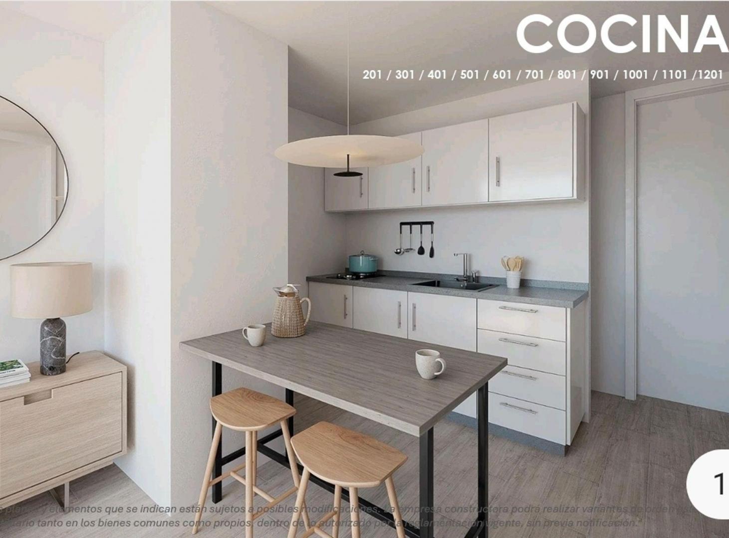 Foto de VENTA APARTAMENTO EN POZO EN CORDON SUR 1 DORMITOR, imagen 3