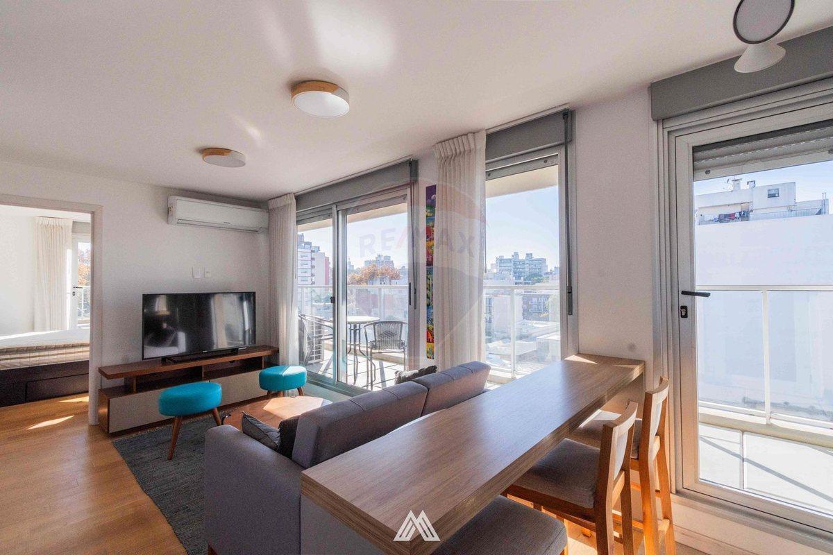 Foto de ALQUILER APTO C/MUEBLES GRAN TERRAZA GJE POCITOS, imagen 1