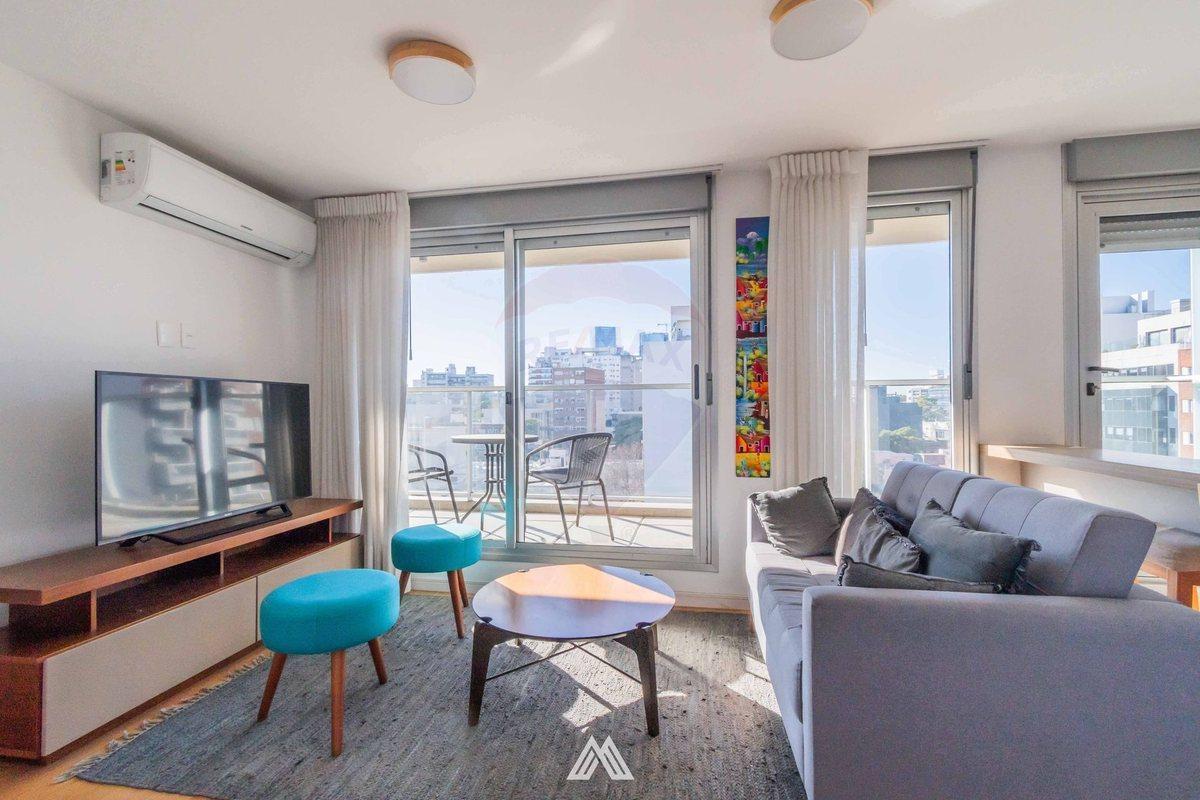 Foto de ALQUILER APTO C/MUEBLES GRAN TERRAZA GJE POCITOS, imagen 3