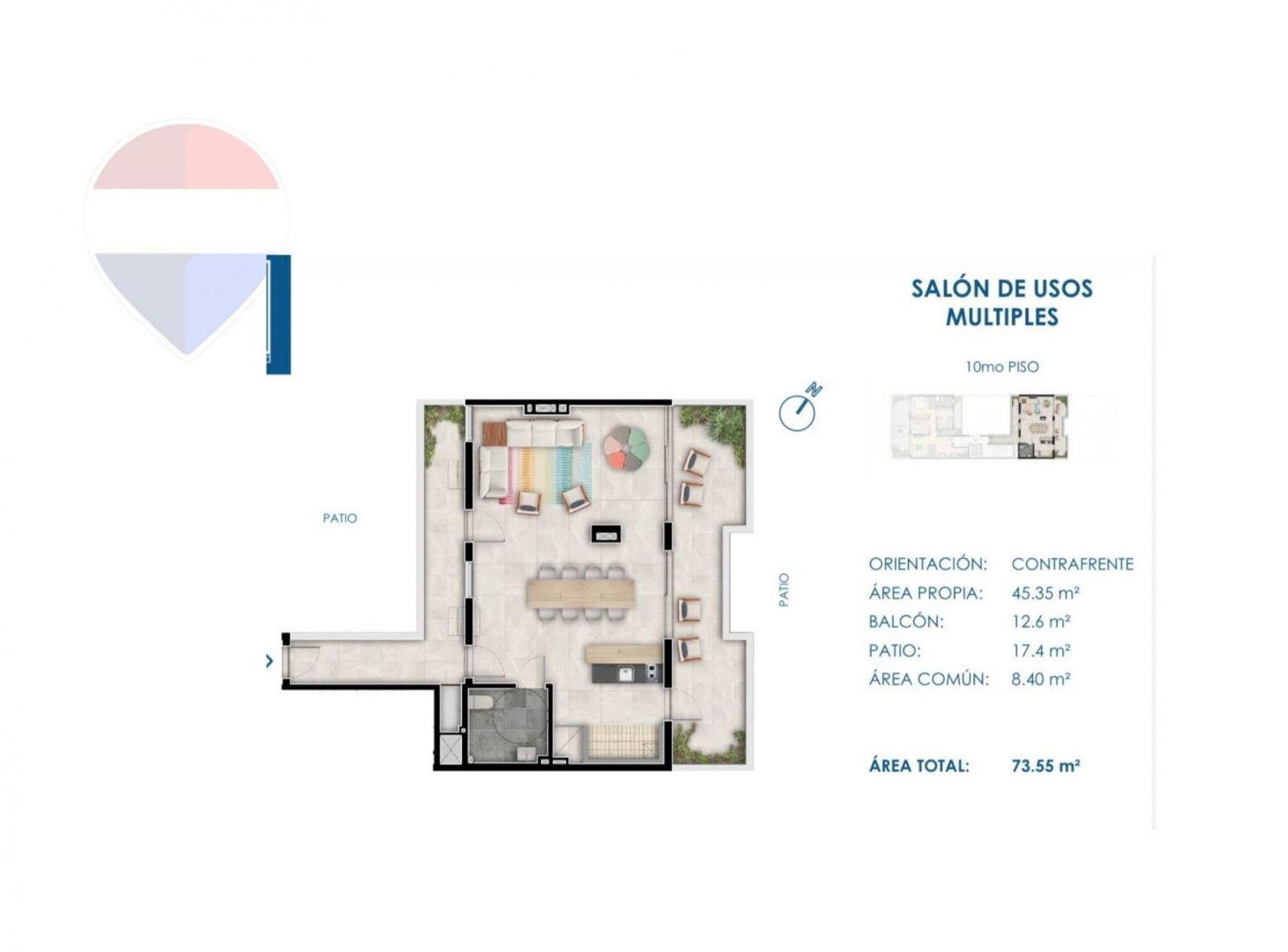 Foto de VENTA DEPARTAMENTO 1 DORMITORIO CORDON CON BALCON, imagen 3