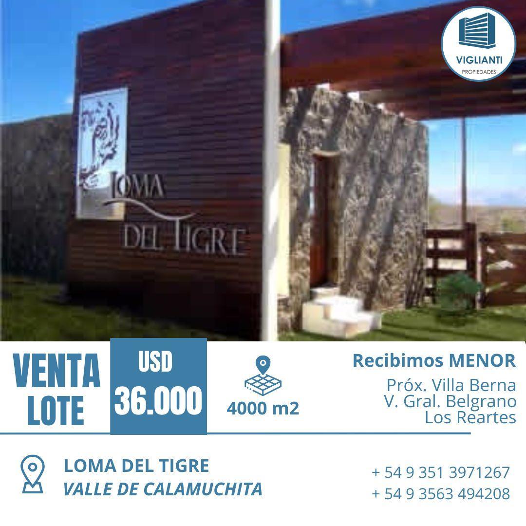 Foto de VENTA LOTE - LOMA DEL TIGRE Valle de Calamuchita (Zona Berna), imagen 3