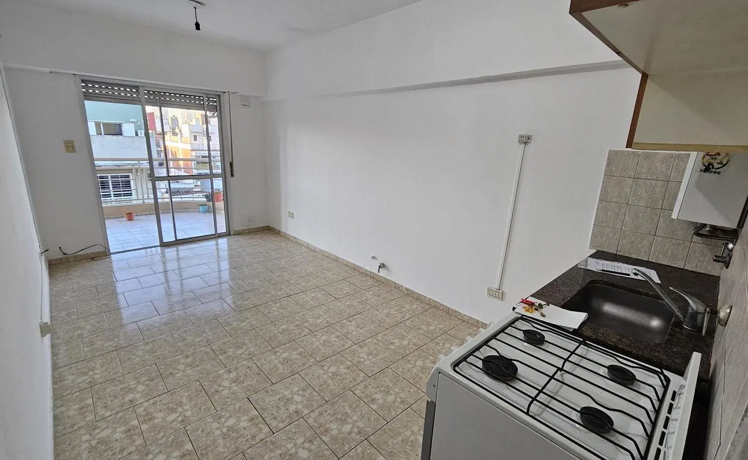 Departamento de 1 dormitorio doble balcon 5