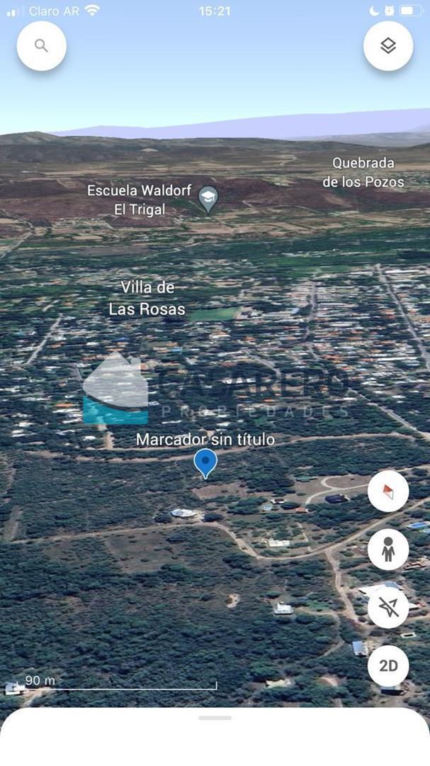 Terreno Lote en Venta en Villa de Las Rosas, San Javier, Córdoba 2