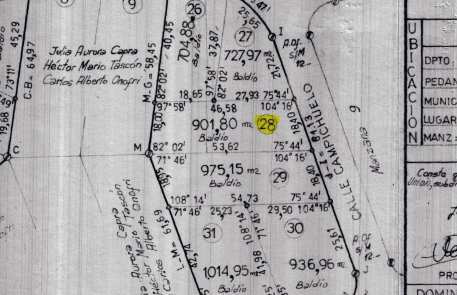 Terreno EN VENTA EN VILLA GIARDINO 3