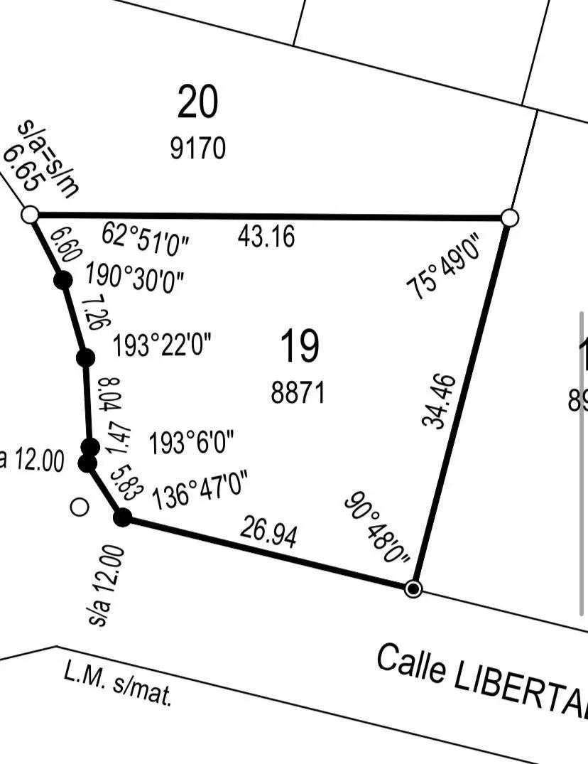 Venta lote Villa la Angostura 3