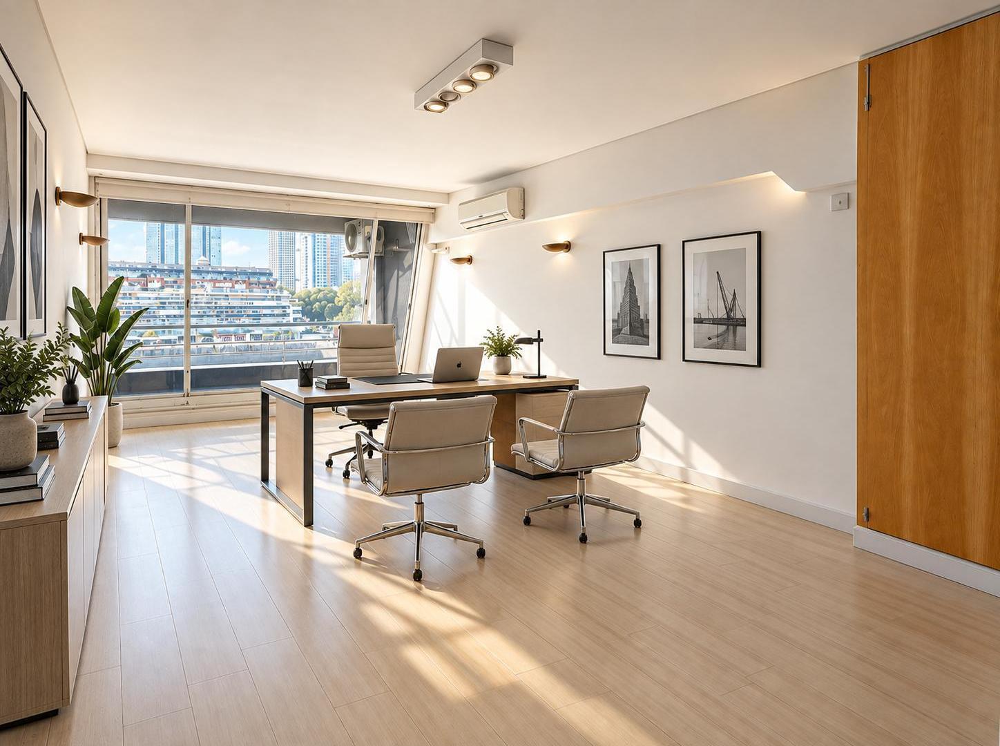 Foto de Alquiler de Oficina Dúplex - Vista al Dique - Amenities - Alicia Moreau, imagen 1