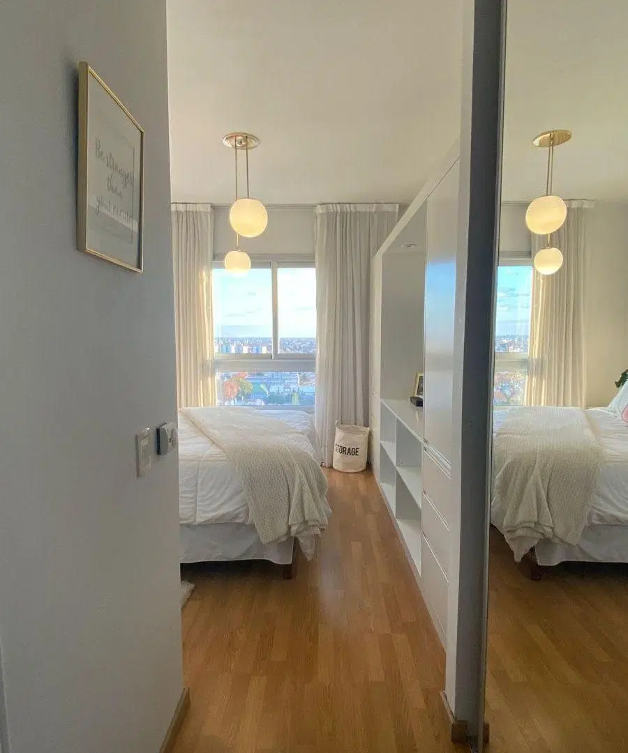 TORRE BOULEVARD - ALQUILER AMOBLADO - 2 ambientes c/toilette con cochera! Piso alto! Full amenities! 3