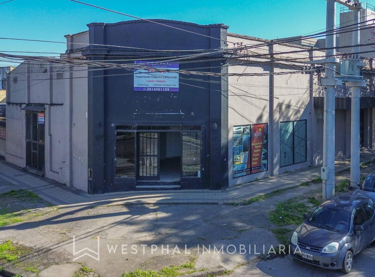 Foto de Galpon con local comercial con doble acceso en importante esquina, imagen 1