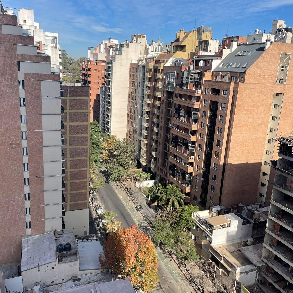 Vendo Depto de un Dor con Balcon y Amenities, Torre Duomo Piso 14. Apto Credito 1