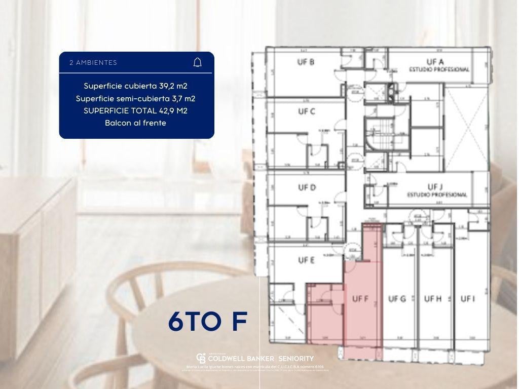 Venta Departamento 2 ambientes a estrenar en Floresta