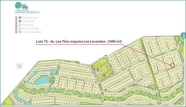 VENTA LOTE BARRIO CAMPOS DE ROCA II - ACEPTA PERMUTA APTO CREDITO