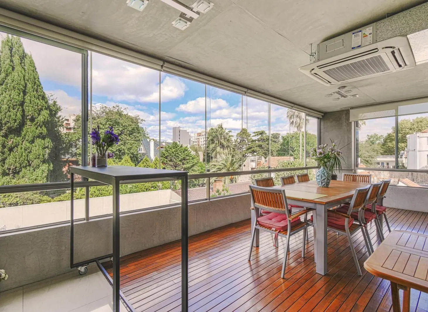 Exclusivo piso 5 amb en Villa Devoto con 3 suites, parrilla y cochera doble 8