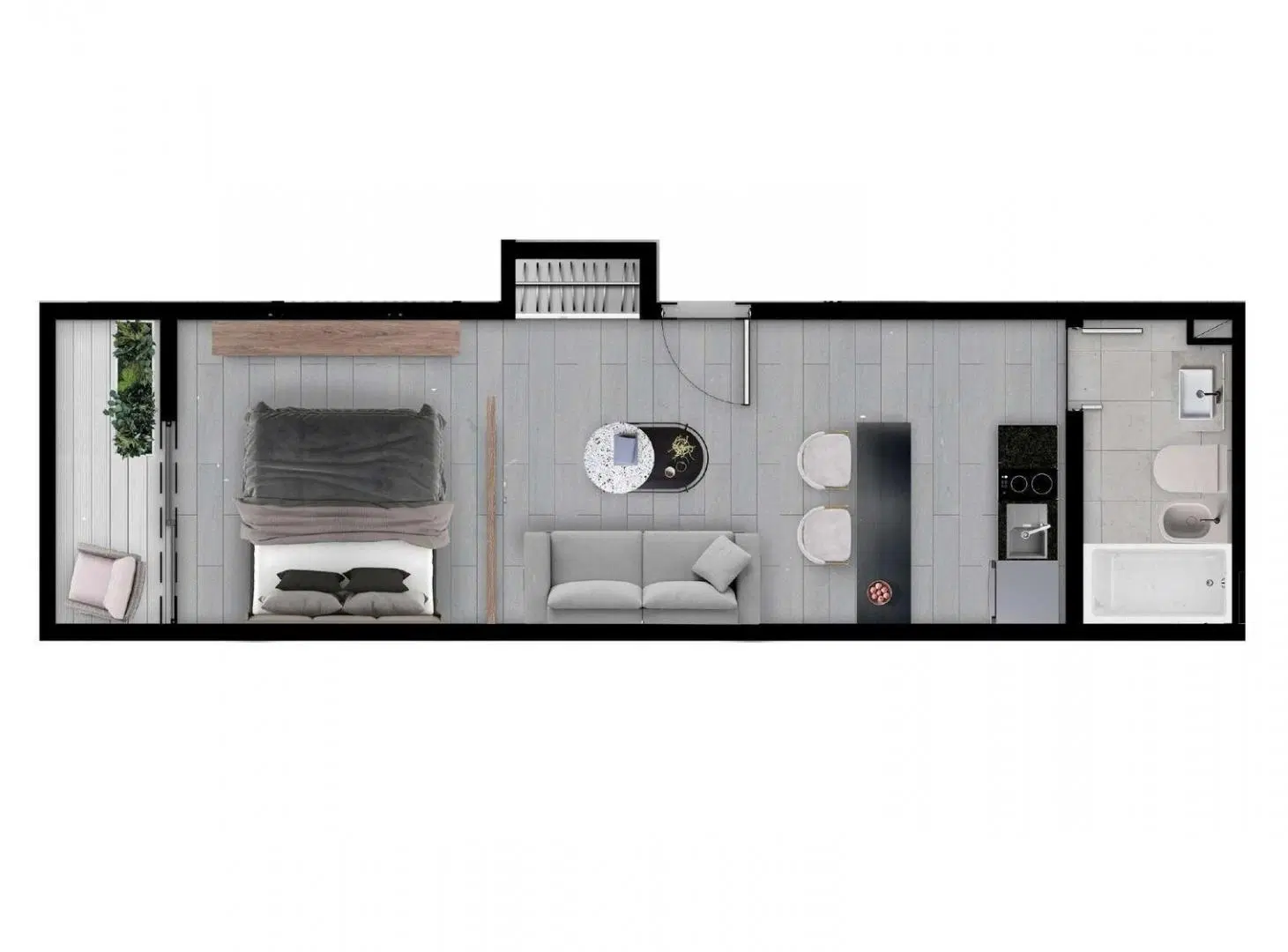 Venta Departamento monoambiente  Nuñez  Baulera Amenities Ideal estudiantes Apto Profesional 5
