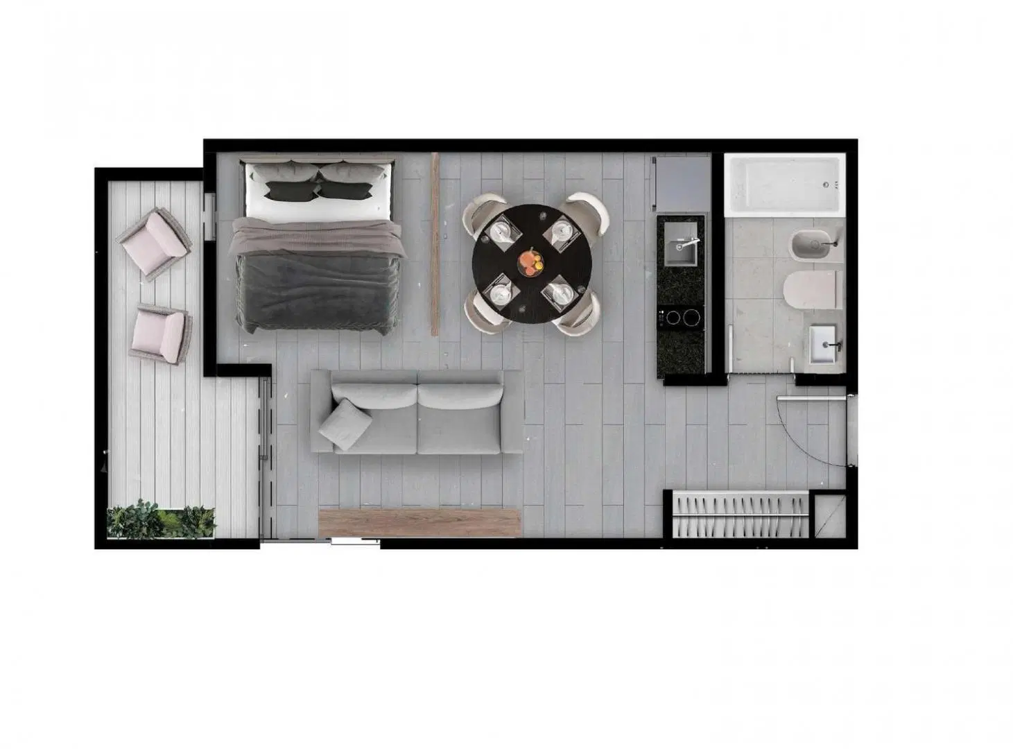 Venta Departamento 1 ambiente en Nuñez con Baulera y Amenities Amplia Financiación Apto profesional 4