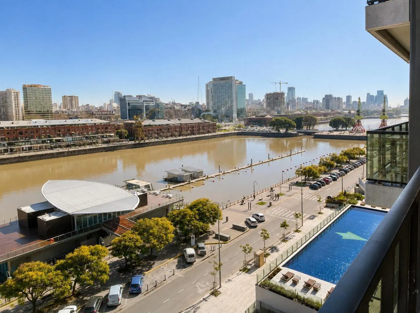 Venta Exclusivo 2 Ambientes Puerto Madero | Vista Abierta al Dique 1 | Amenities Premium. 3