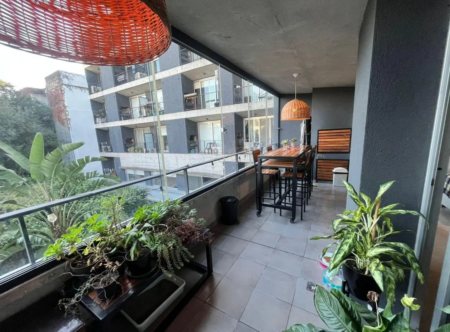 Monoambiente alquiler Villa Urquiza DOHO | Amoblado, balcón terraza, parrilla y cochera 2