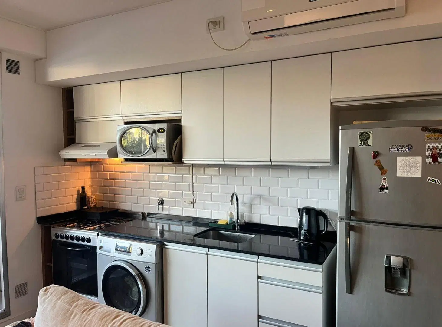 Monoambiente alquiler Villa Urquiza DOHO | Amoblado, balcón terraza, parrilla y cochera 3