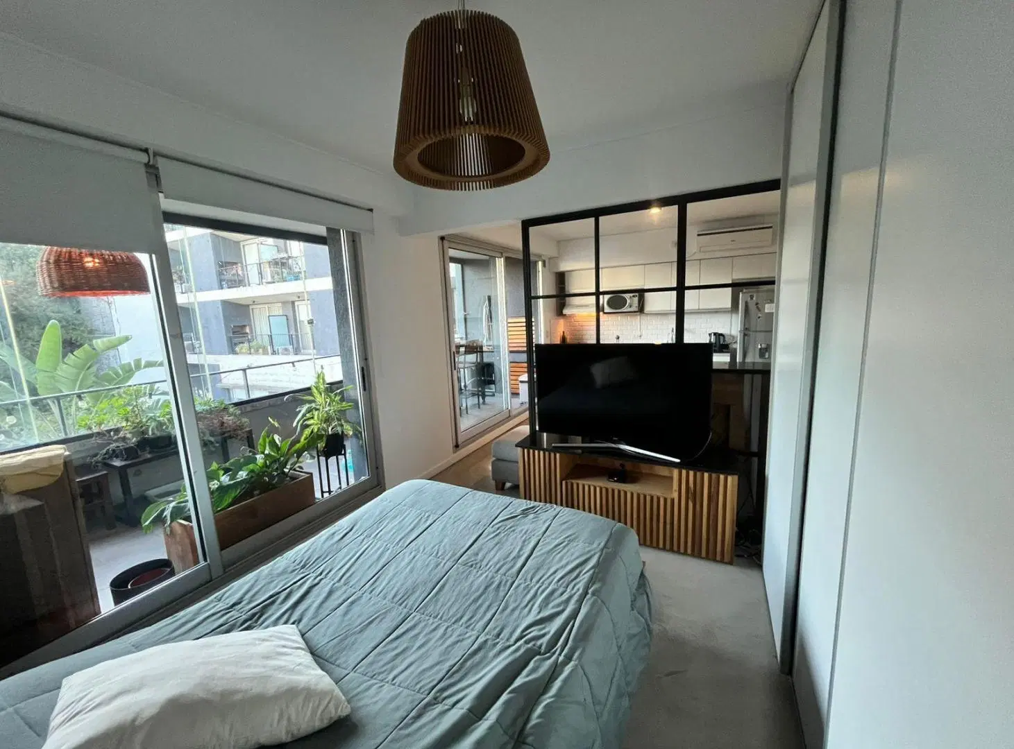 Monoambiente alquiler Villa Urquiza DOHO | Amoblado, balcón terraza, parrilla y cochera 4
