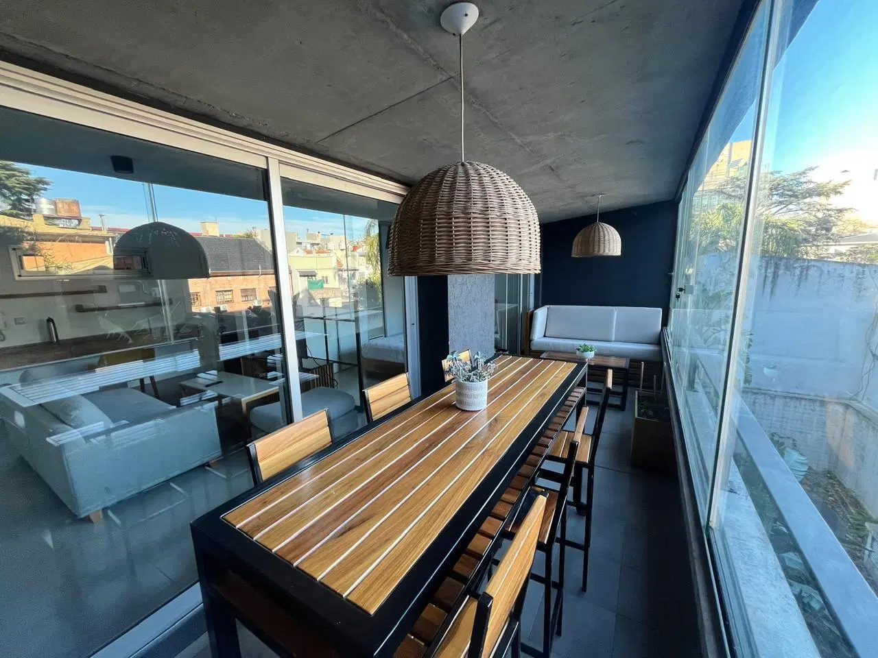Monoambiente alquiler Villa Urquiza DOHO | Amoblado, balcón terraza, parrilla y cochera 4