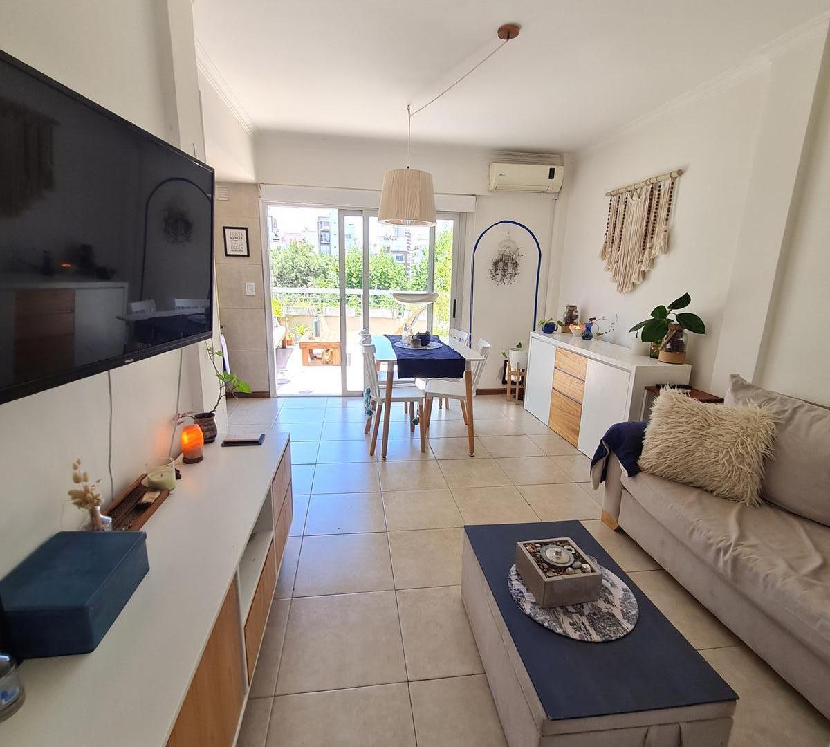 Departamento en alquiler paquete completo con terraza propia